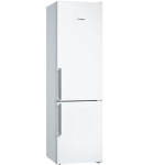 Bosch Serie | 4 KGN39VWEQ - Frigorifero/congelatore - Freezer inferiore - larghezza: 60 cm - profondità 66 cm - altezza: 203 cm - 368 litri - Classe E - bianco